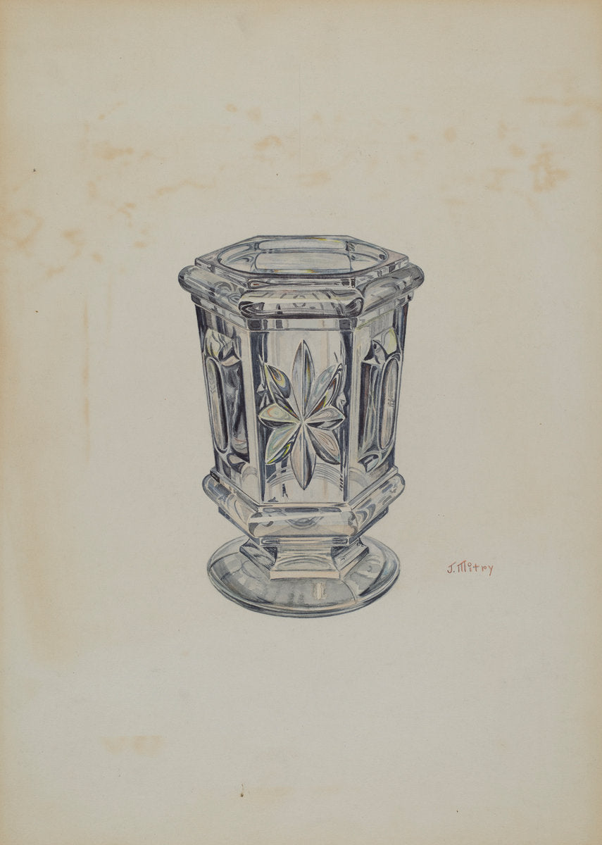 Spoon Holder by Joseph Mitry (American, active c. 1935), 16X12"(A3)Poster Print