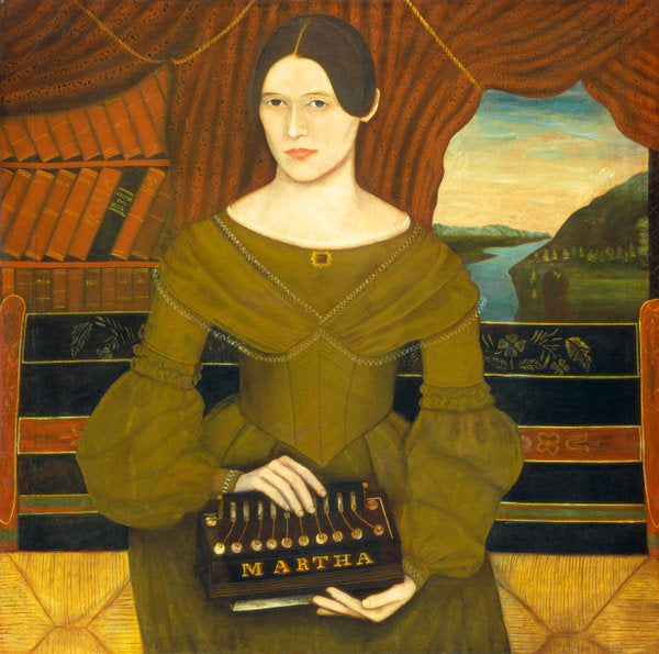 c. 1835 by American 19th Century (Martha), 16X12"(A3)Poster Print