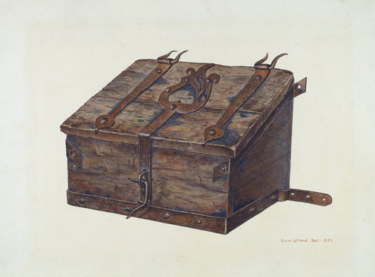 Conestoga Tool Box by Samuel W. Ford (American, active c. 1935), 16X12"(A3)Poster Print