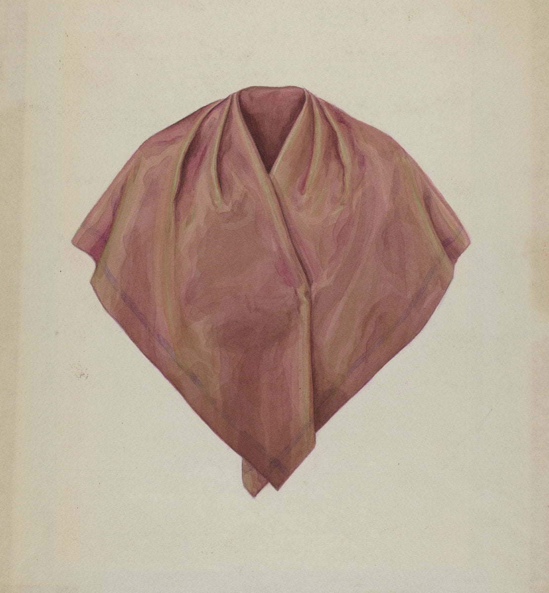 Shaker Kerchief by Betty Fuerst (American, active c. 1935), 16X12"(A3)Poster Print