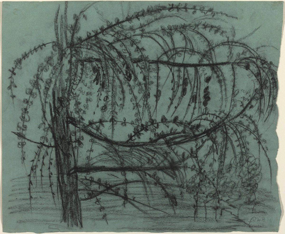 Fruit Tree in Bloom by Paula Modersohn-Becker (German, 1876 - 1907), 16X12"(A3)Poster Print