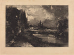 Mill near Colchester by David Lucas after John Constable (British, 1802 - 1881), 16X12"(A3)Poster Print