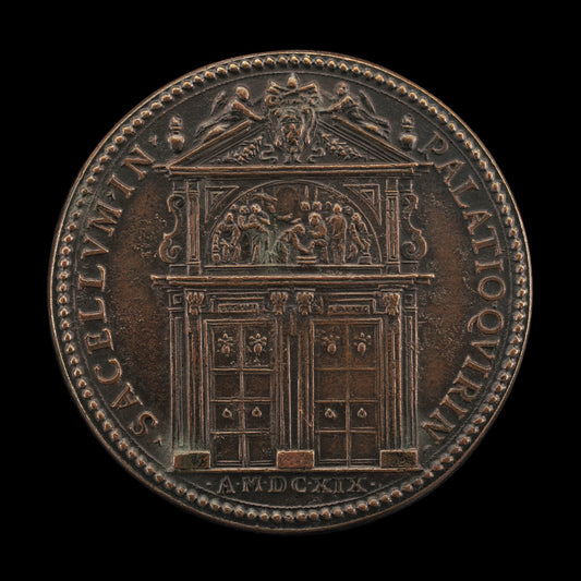 Entrance Portal of the Cappella Paolina [reverse] by Giacomo Antonio Moro (Roman, died 1625), 16X12"(A3)Poster Print