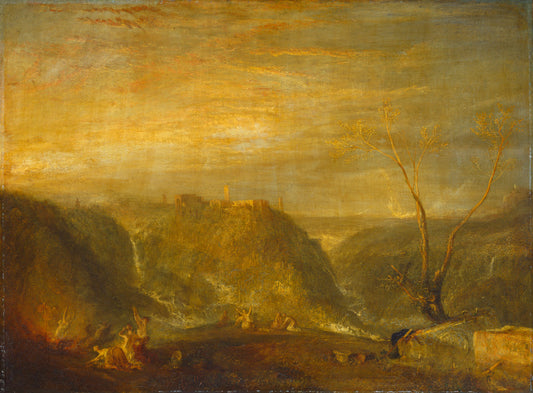 The Rape of Proserpine by Joseph Mallord William Turner (British, 1775 - 1851), 16X12"(A3)Poster Print