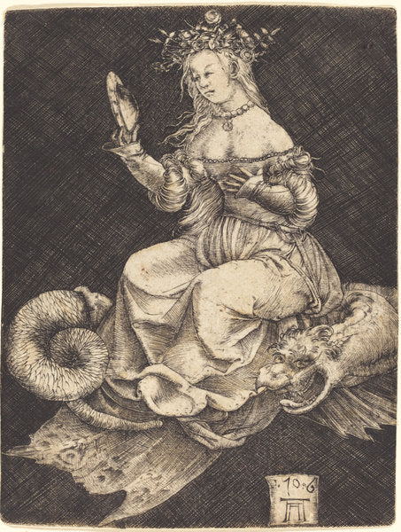 An Allegory of Pride by Albrecht Altdorfer (German, 1480 or before - 1538), 16X12"(A3)Poster Print