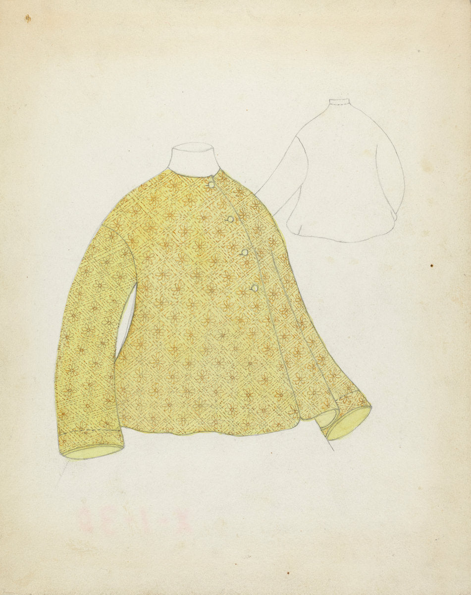Jacket by Mae Szilvasy (American, active c. 1935), 16X12"(A3)Poster Print