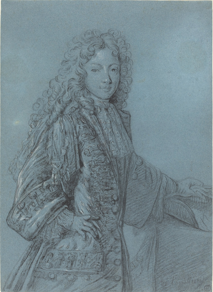 late 17th century by French 17th Century (Portrait of a Boy), 16X12"(A3)Poster Print