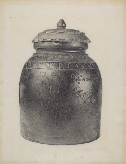 Sugar Jar by Robert Gilson (American, active c. 1935), 16X12"(A3)Poster Print