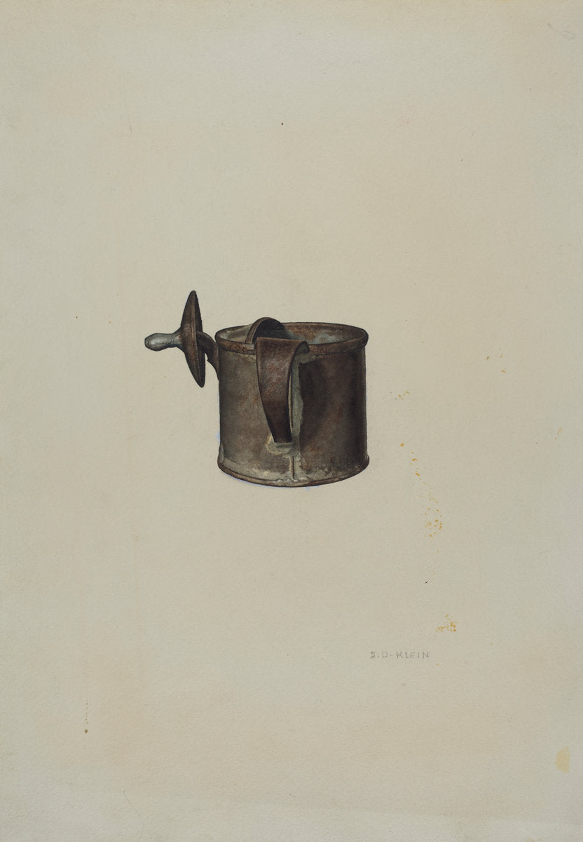 Nursing Bottle by Samuel O. Klein (American, active c. 1935), 16X12"(A3)Poster Print