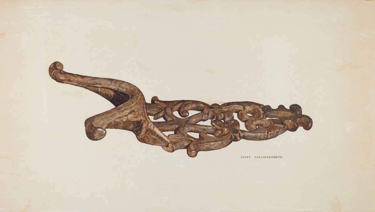 Bootjack by Doris Hollingsworth (American, active c. 1935), 16X12"(A3)Poster Print