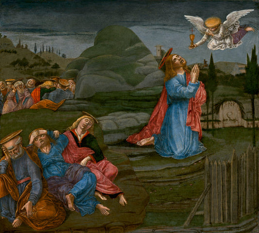 The Agony in the Garden by Benvenuto di Giovanni (Sienese, 1436 - before 1517), 16X12"(A3)Poster Print