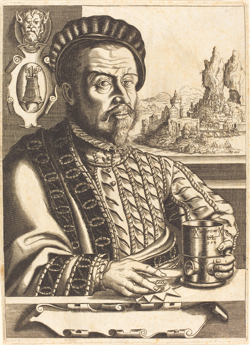 Ulrich Schwaiger (?) by Hanns Lautensack (German, 1524 - 1561/1566), 16X12"(A3)Poster Print