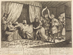 Cunicularii, or The Wise Men of Godliman in Consultation by William Hogarth (English, 1697 - 1764), 16X12"(A3)Poster Print