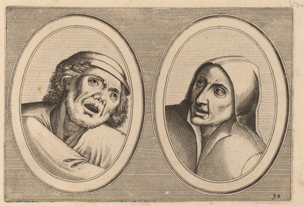 Harme Snap-op and "Keursje-sonder-naed" by Johannes and Lucas van Doetechum after Pieter Bruegel the Elder (Dutch, active 1554/1572; died before 1589), 16X12"(A3)Poster Print