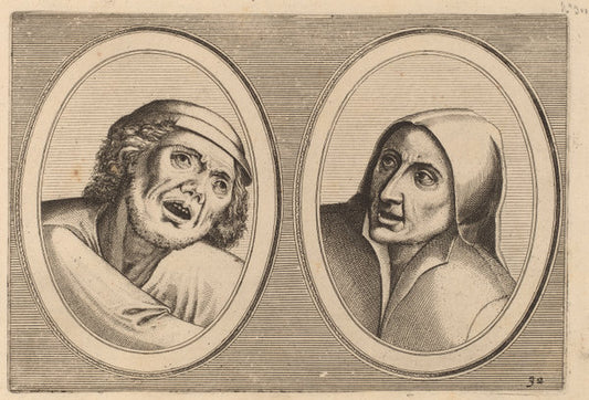 Harme Snap-op and "Keursje-sonder-naed" by Johannes and Lucas van Doetechum after Pieter Bruegel the Elder (Dutch, active 1554/1572; died before 1589), 16X12"(A3)Poster Print