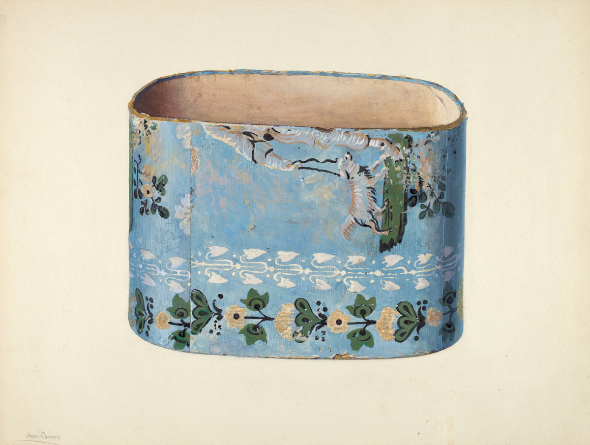 Bandbox by Charles Caseau (American, active c. 1935), 16X12"(A3)Poster Print