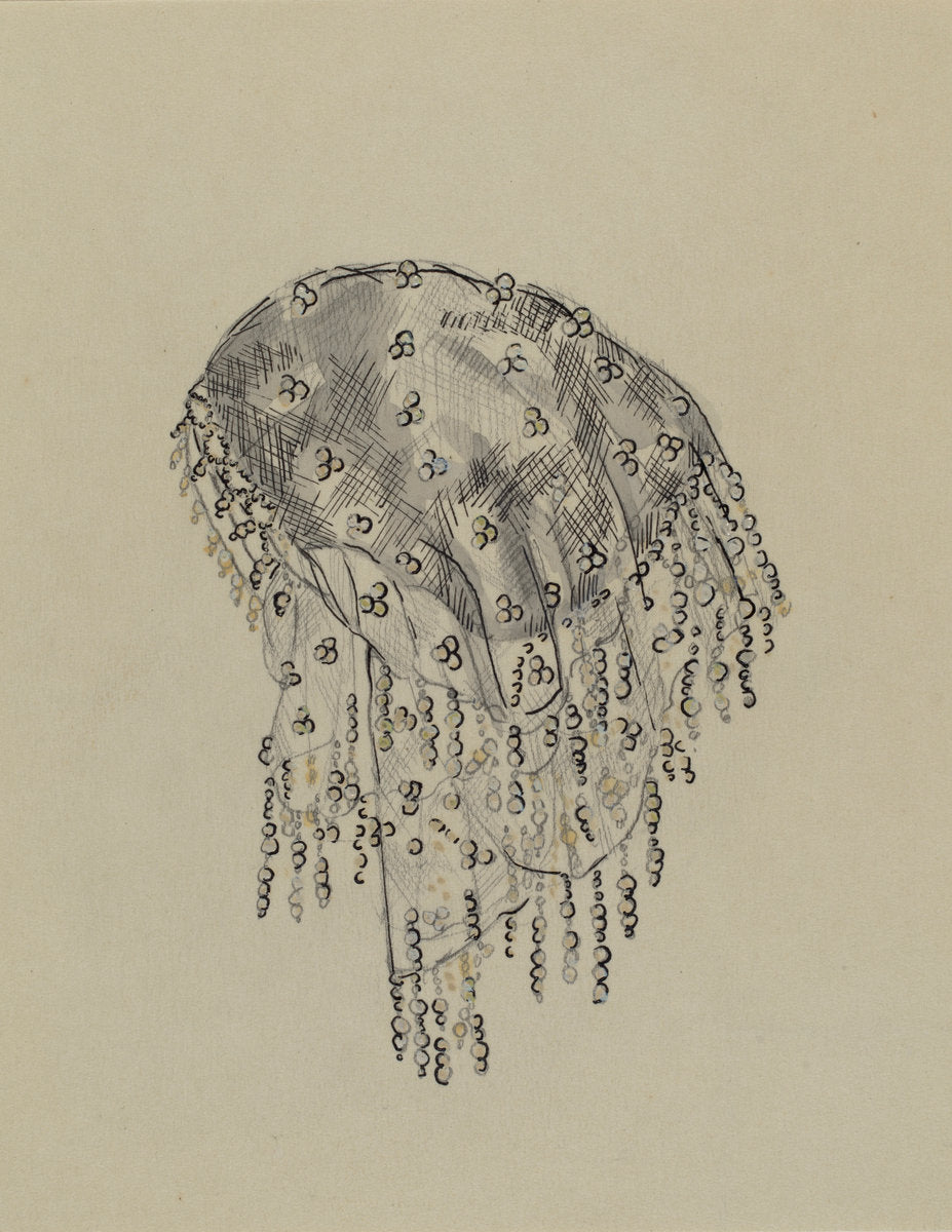 Hat by Rosalia Lane (American, active c. 1935), 16X12"(A3)Poster Print