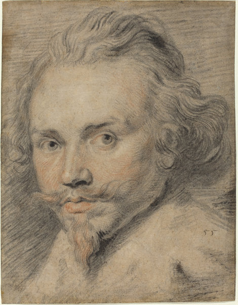 Portrait of a Man by Pieter Claesz Soutman (Flemish, c. 1580 - 1657), 16X12"(A3)Poster Print