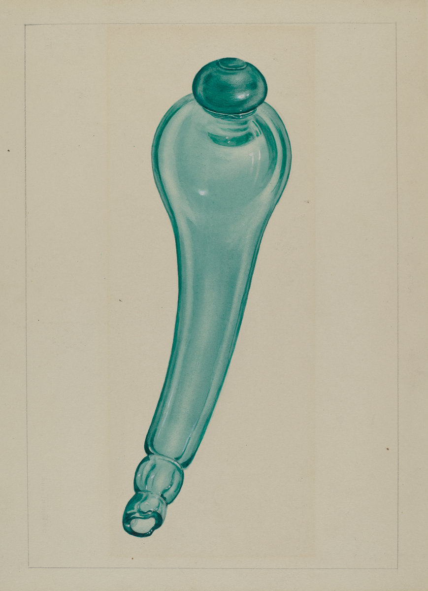 Powder Horn by John Tarantino (American, active c. 1935), 16X12"(A3)Poster Print