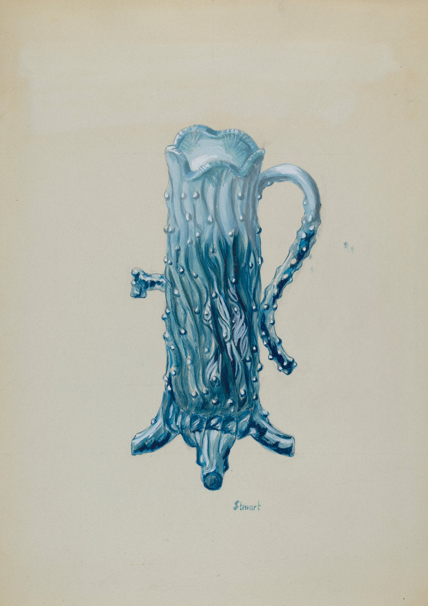 Ornamental Pitcher by Robert Stewart (American, active c. 1935), 16X12"(A3)Poster Print