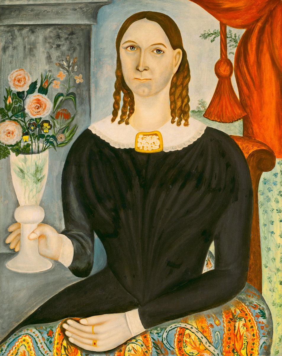 Eliza Welch Stone by Thomas Skynner (American, active 1840/1852), 16X12"(A3)Poster Print