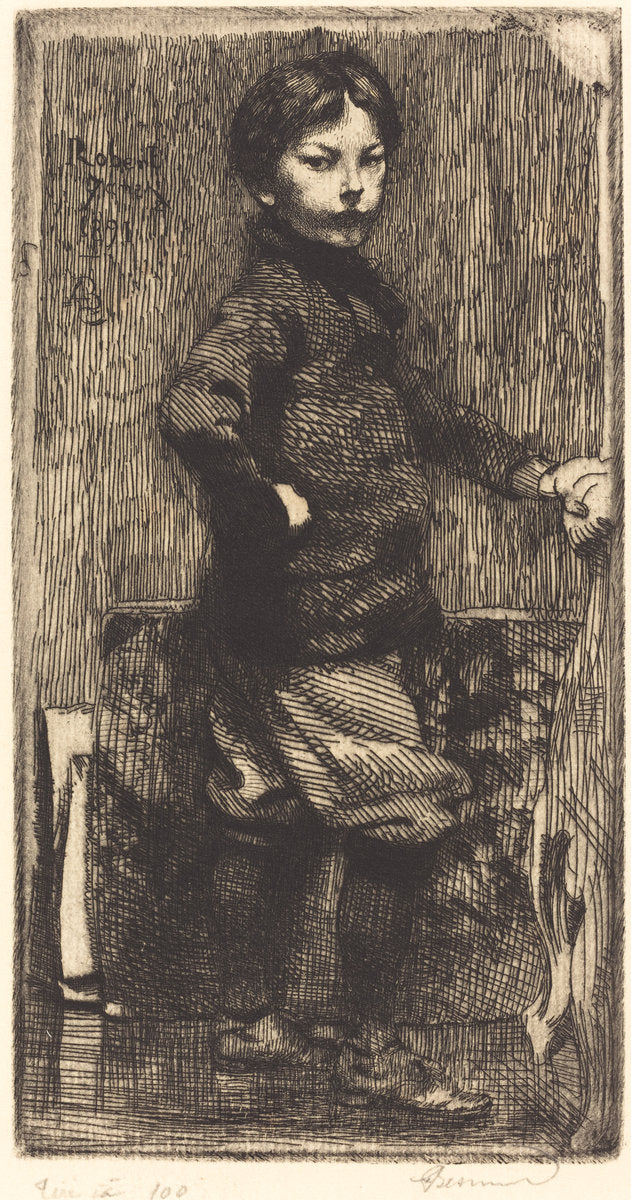 Robert Besnard by Albert Besnard (French, 1849 - 1934), 16X12"(A3)Poster Print