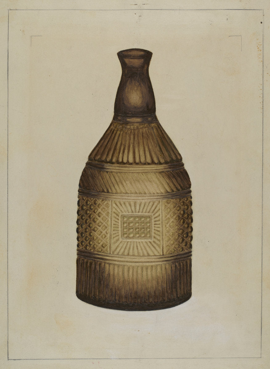 Decanter by Nicholas Amantea (American, 1900 - 1978), 16X12"(A3)Poster Print