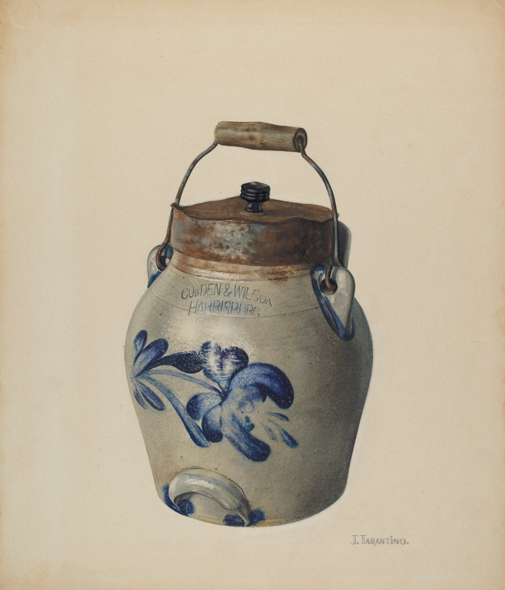 Batter Jug by John Tarantino (American, active c. 1935), 16X12"(A3)Poster Print