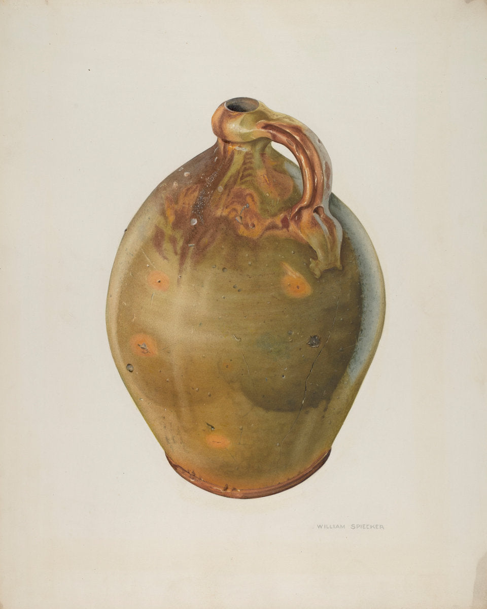Galena Big Jug by William Spiecker (American, active c. 1935), 16X12"(A3)Poster Print