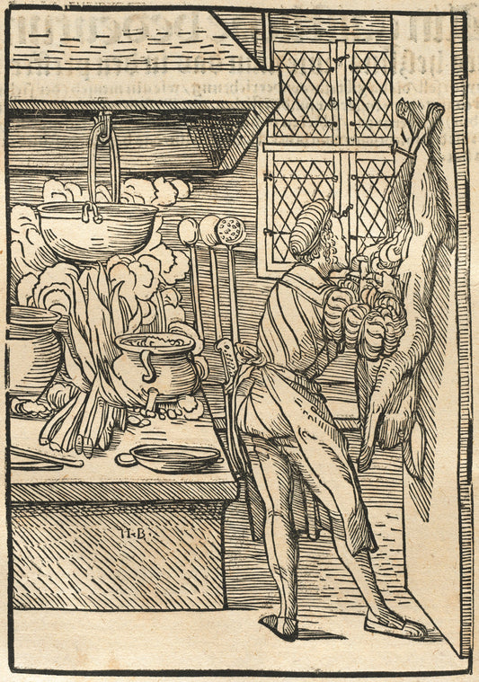 Das buch granatapfel im latin genant Malogranatus.. by Hans Burgkmair I and Johann Geiler von Kaysersberg (author) (German, 1473 - 1531), 16X12"(A3)Poster Print