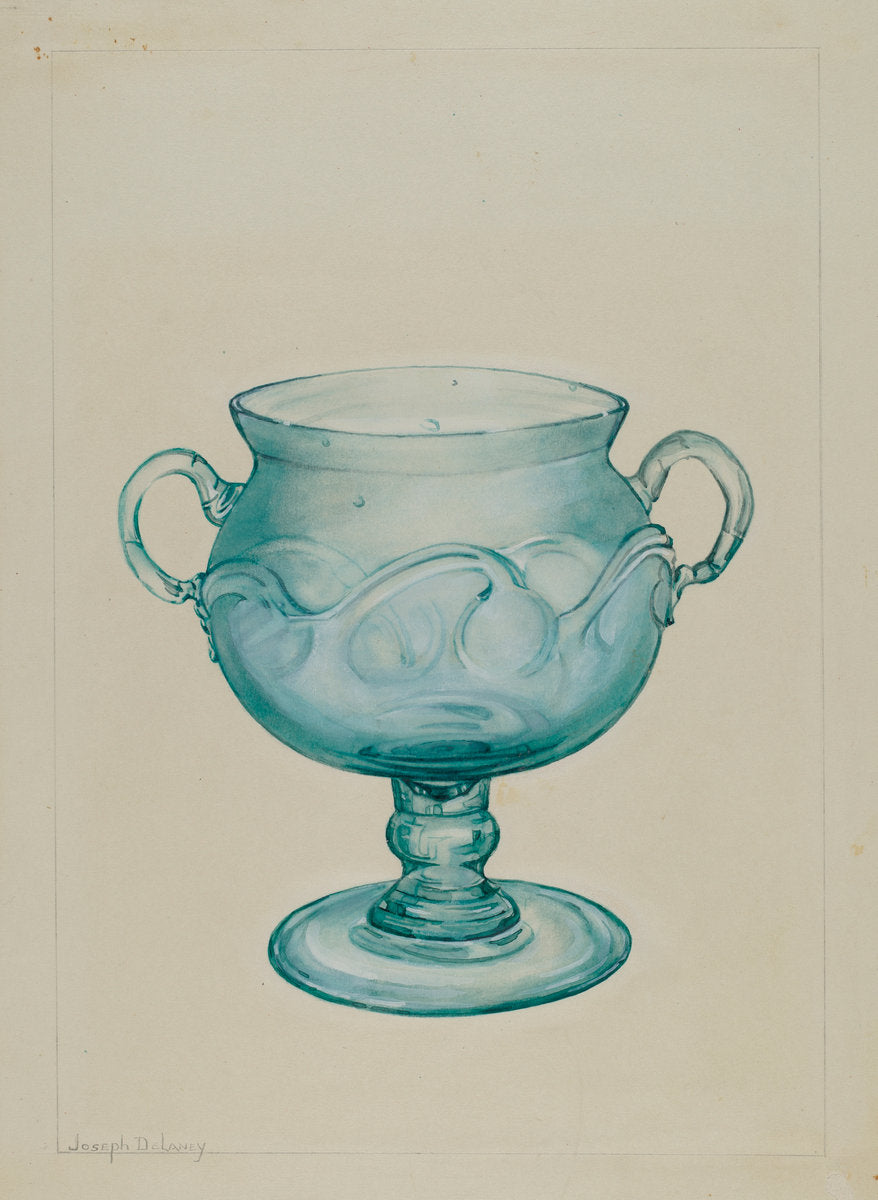 Sugar Bowl by Joseph Delaney (American, 1904 - 1991), 16X12"(A3)Poster Print