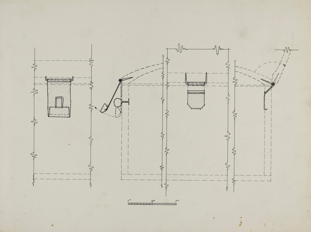 Pa. German Box by Frank Budash (American, active c. 1935), 16X12"(A3)Poster Print