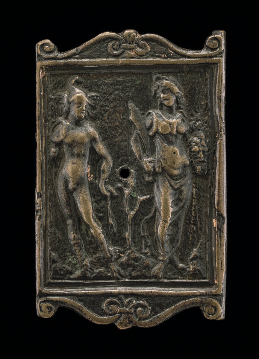 c. 1500 by North Italian 16th Century (Mercury and Judith), 16X12"(A3)Poster Print
