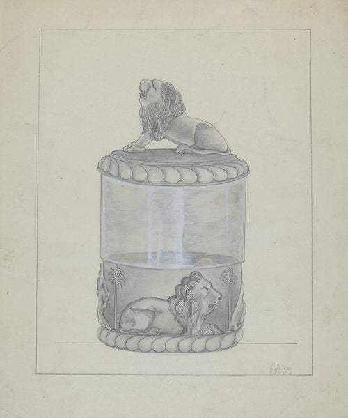 Small Jar by Kay Whiteley (American, active c. 1935), 16X12"(A3)Poster Print