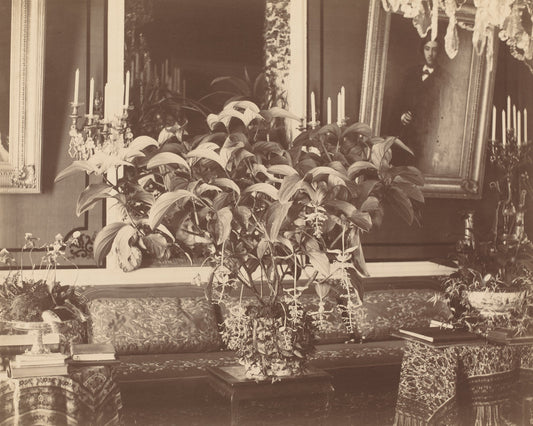 Interior by Pierre-Ambroise Richebourg (French, 1810 - after 1893), 16X12"(A3)Poster Print