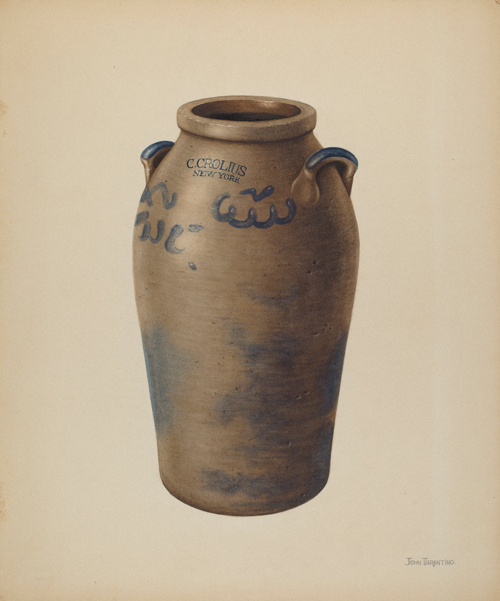 Jar by John Tarantino (American, active c. 1935), 16X12"(A3)Poster Print