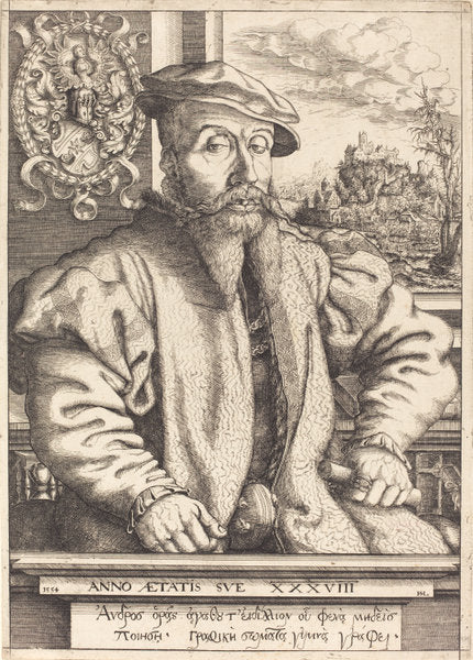 Georg Roggenbach by Hanns Lautensack (German, 1524 - 1561/1566), 16X12"(A3)Poster Print