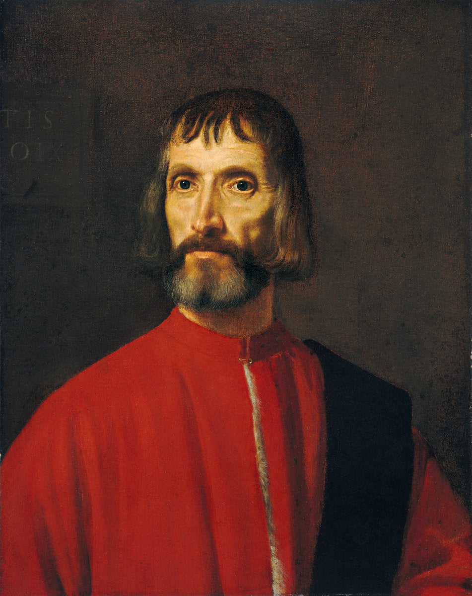 Andrea dei Franceschi by Attributed to Titian (Italian, c. 1490 - 1576), 16X12"(A3)Poster Print