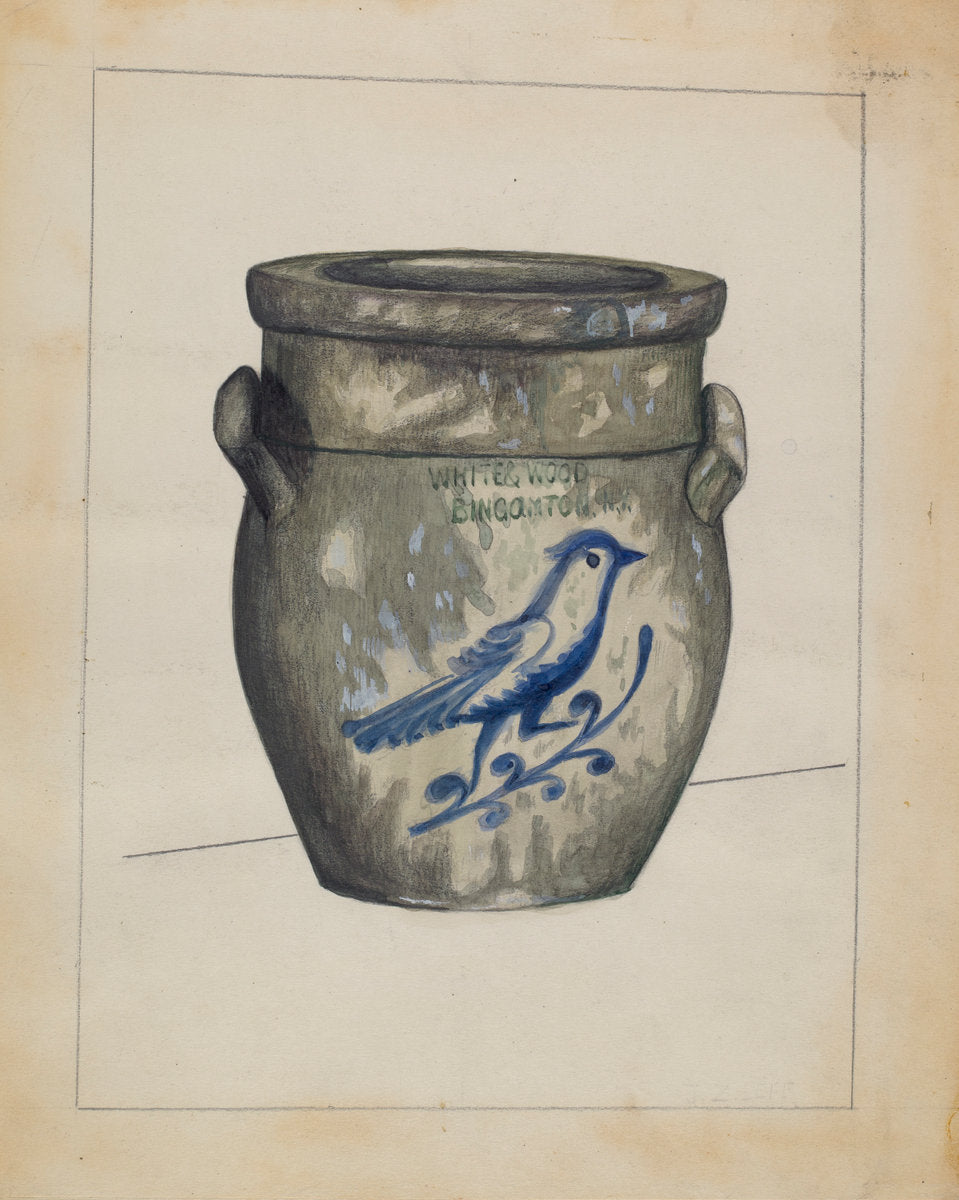 Jar by Jules Lefevere (American, active c. 1935), 16X12"(A3)Poster Print