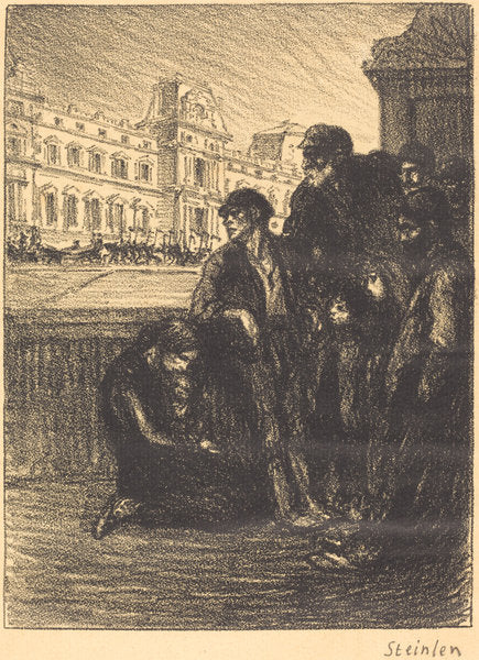 Misery and Splendor (Misere et splendeur) by Théophile Alexandre Steinlen (Swiss, 1859 - 1923), 16X12"(A3)Poster Print