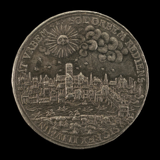 The King's Return to London [reverse] by Nicolas Briot (French, c. 1579  - 1646), 16X12"(A3)Poster Print