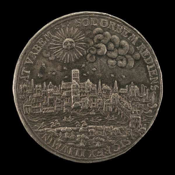 The King's Return to London [reverse] by Nicolas Briot (French, c. 1579  - 1646), 16X12"(A3)Poster Print