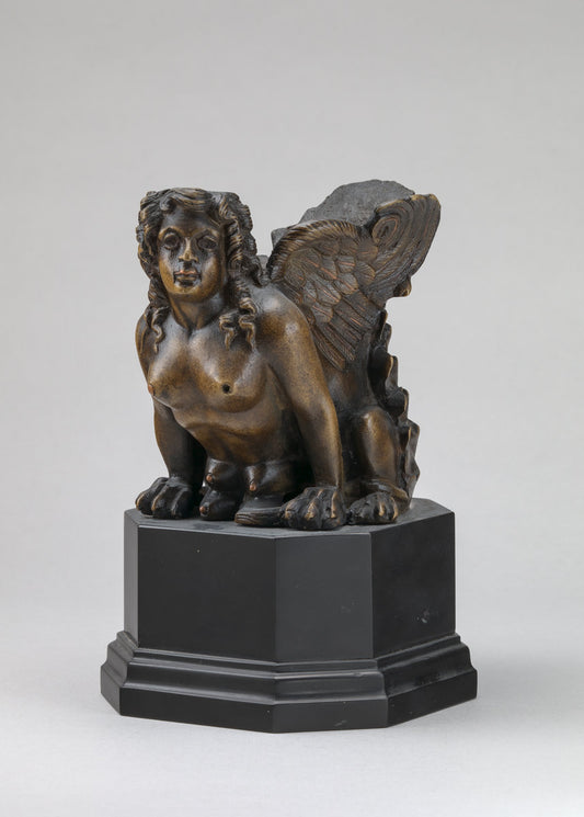 16th/19th century by Probably Italian 16th/19th Century (Object with Sphinx Head (Furniture Mount?)), 16X12"(A3)Poster Print