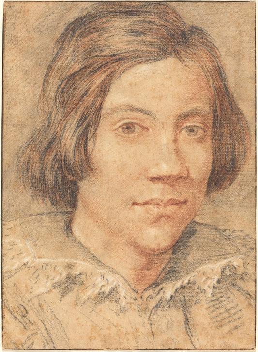Portrait of a Young Man by Gian Lorenzo Bernini (Roman, 1598 - 1680), 16X12"(A3)Poster Print