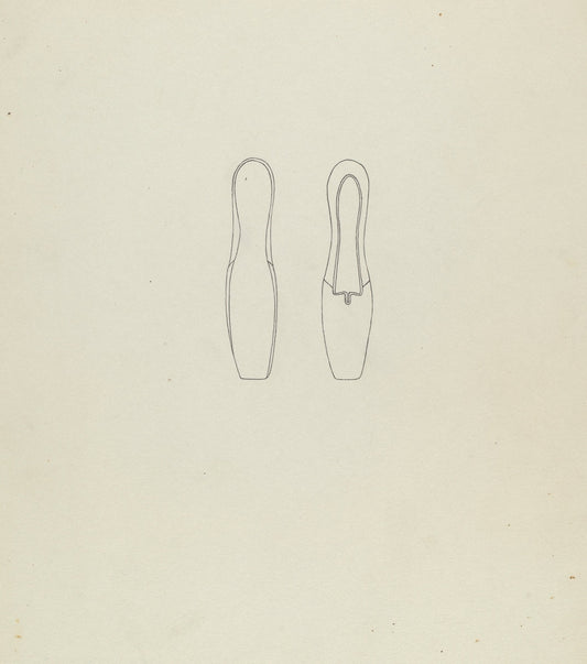 Shoe by Mae A. Clarke (American, active c. 1935), 16X12"(A3)Poster Print