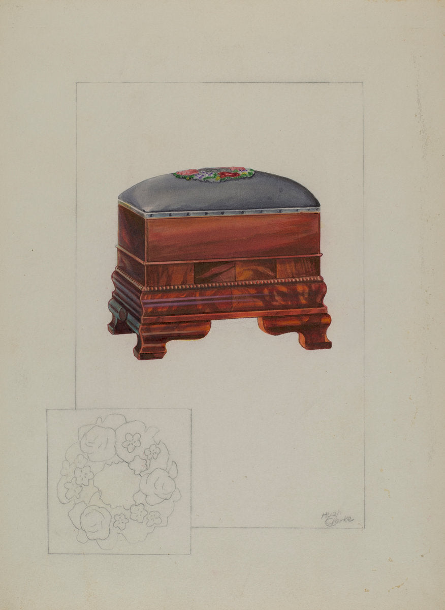 Ottoman by Hugh Clarke (American, active c. 1935), 16X12"(A3)Poster Print