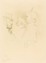 Why Not?...Once Is Not a Habit (Pourquoi pas?...Une fois n'est pas coutume) by Henri de Toulouse-Lautrec (French, 1864 - 1901), 16X12"(A3)Poster Print