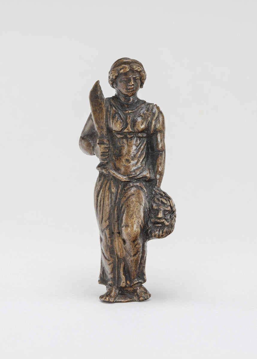 bronze by Workshop of Andrea Briosco, called Riccio (Judith with the Head of Holofernes), 16X12"(A3)Poster Print