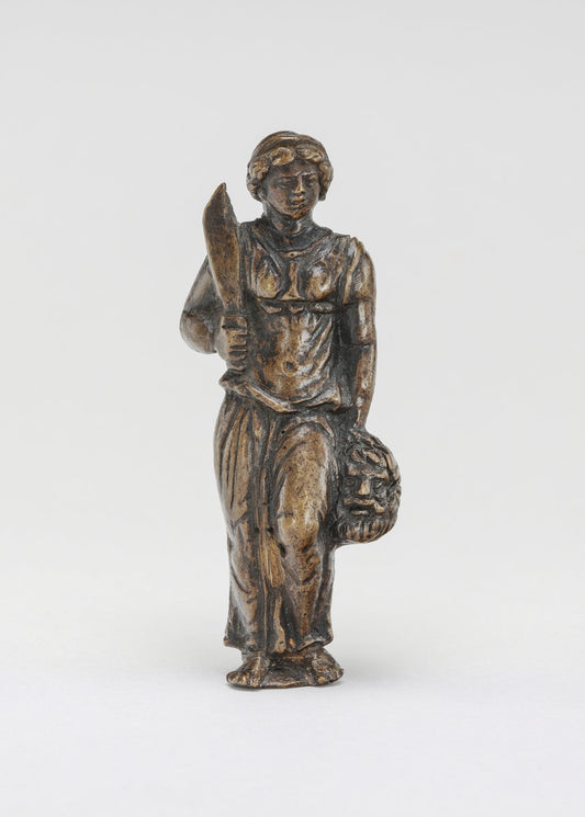 bronze by Workshop of Andrea Briosco, called Riccio (Judith with the Head of Holofernes), 16X12"(A3)Poster Print