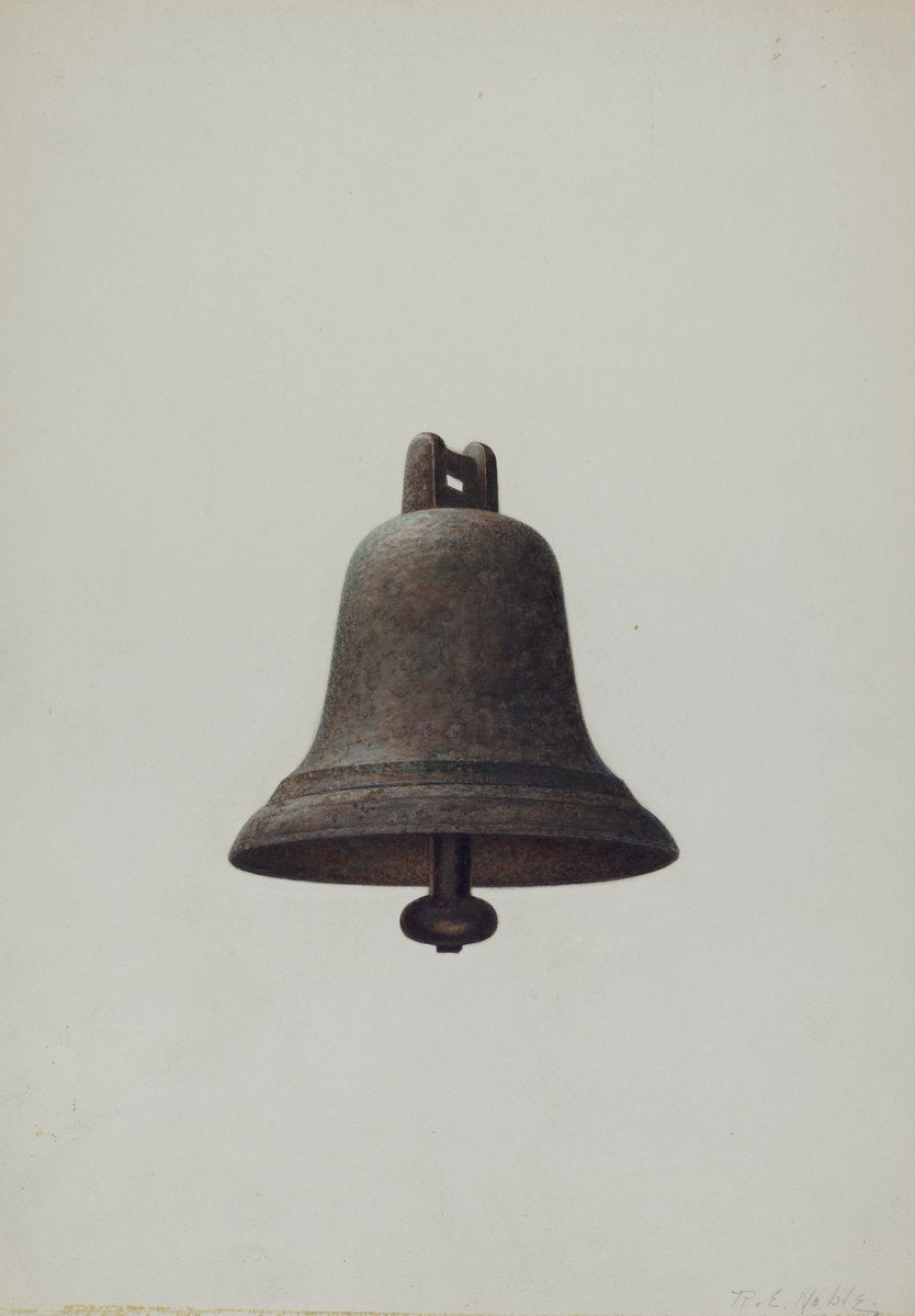 Sheep Bell by Raymond E. Noble (American, active c. 1935), 16X12"(A3)Poster Print
